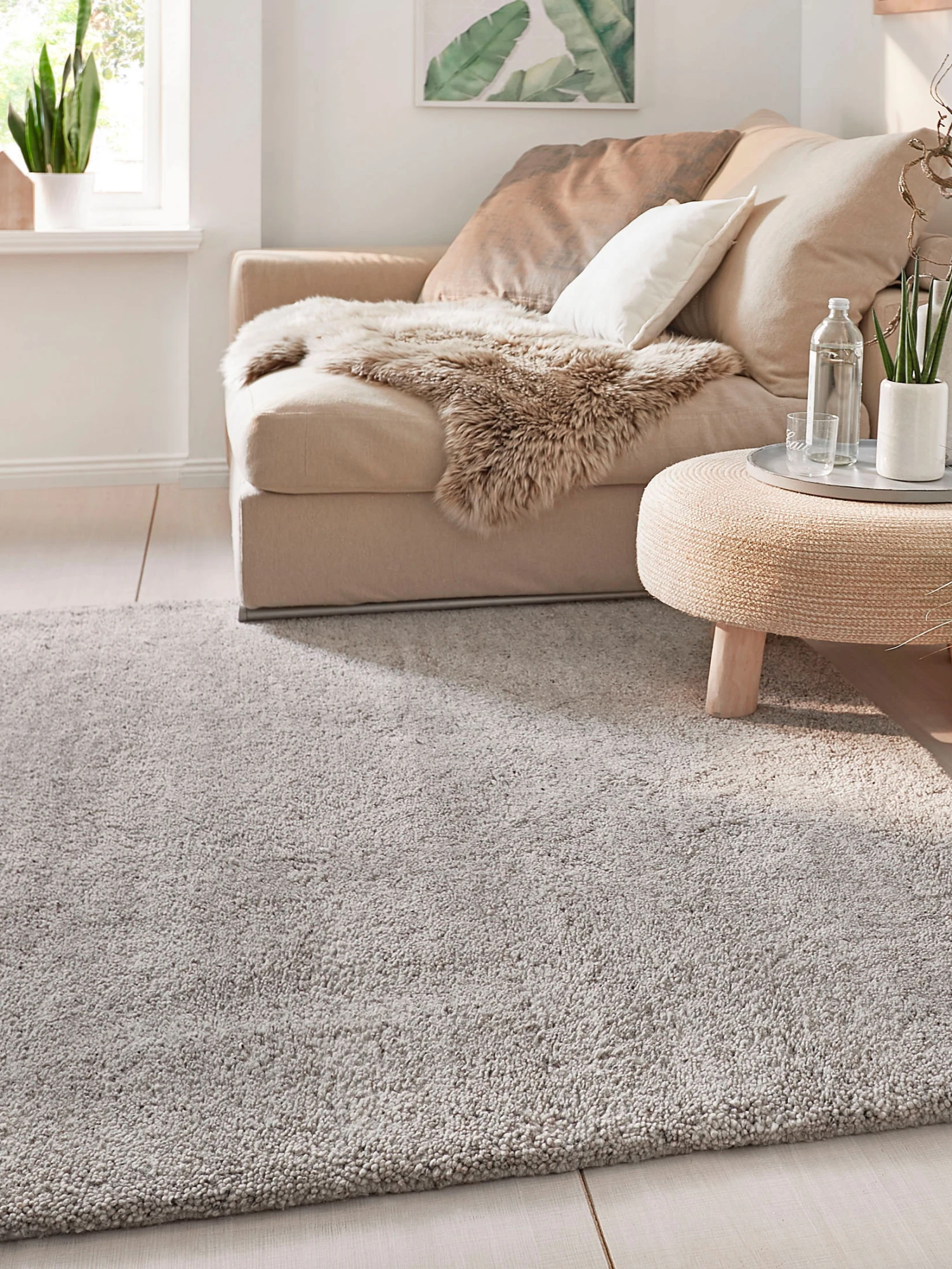 Berber-Teppich, Steingrau 4 Berber-Teppich, Steingrau – Bild 2