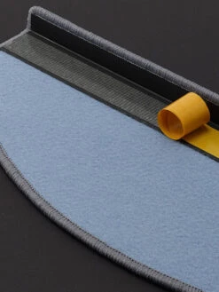 Stufenmatte, Graphit 9 Stufenmatte, Graphit -Heimtextildekoration 6855 52723 Lupe 9