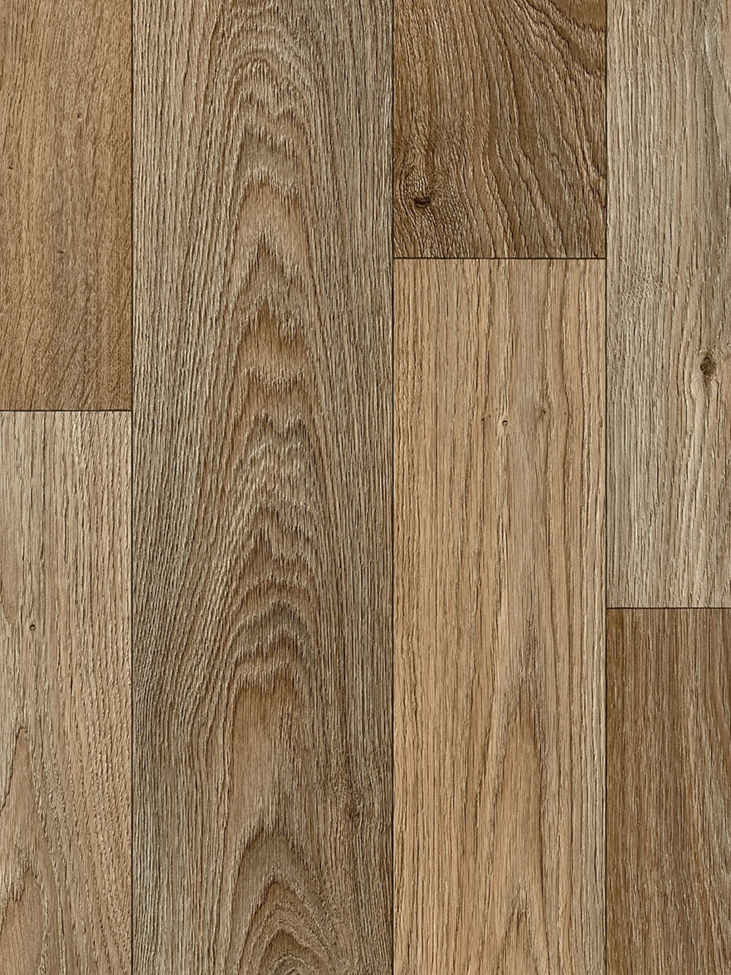 Vinyl-Rollenware, Eiche Braun 544 3 Vinyl-Rollenware, Eiche Braun 544