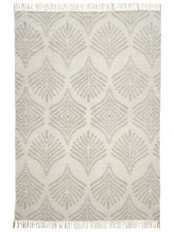 Baumwoll-Teppich, Grey -Heimtextildekoration Ajala FlachgewebeTeppich Grau Grey 170x240 pla