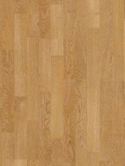 Klick-Laminat, Eiche Natur 3Stab -Heimtextildekoration Alaska Laminat Braun EicheNatur lup2