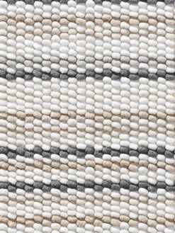 Heimtextildekoration -Heimtextildekoration Aleria Badteppich Creme lup