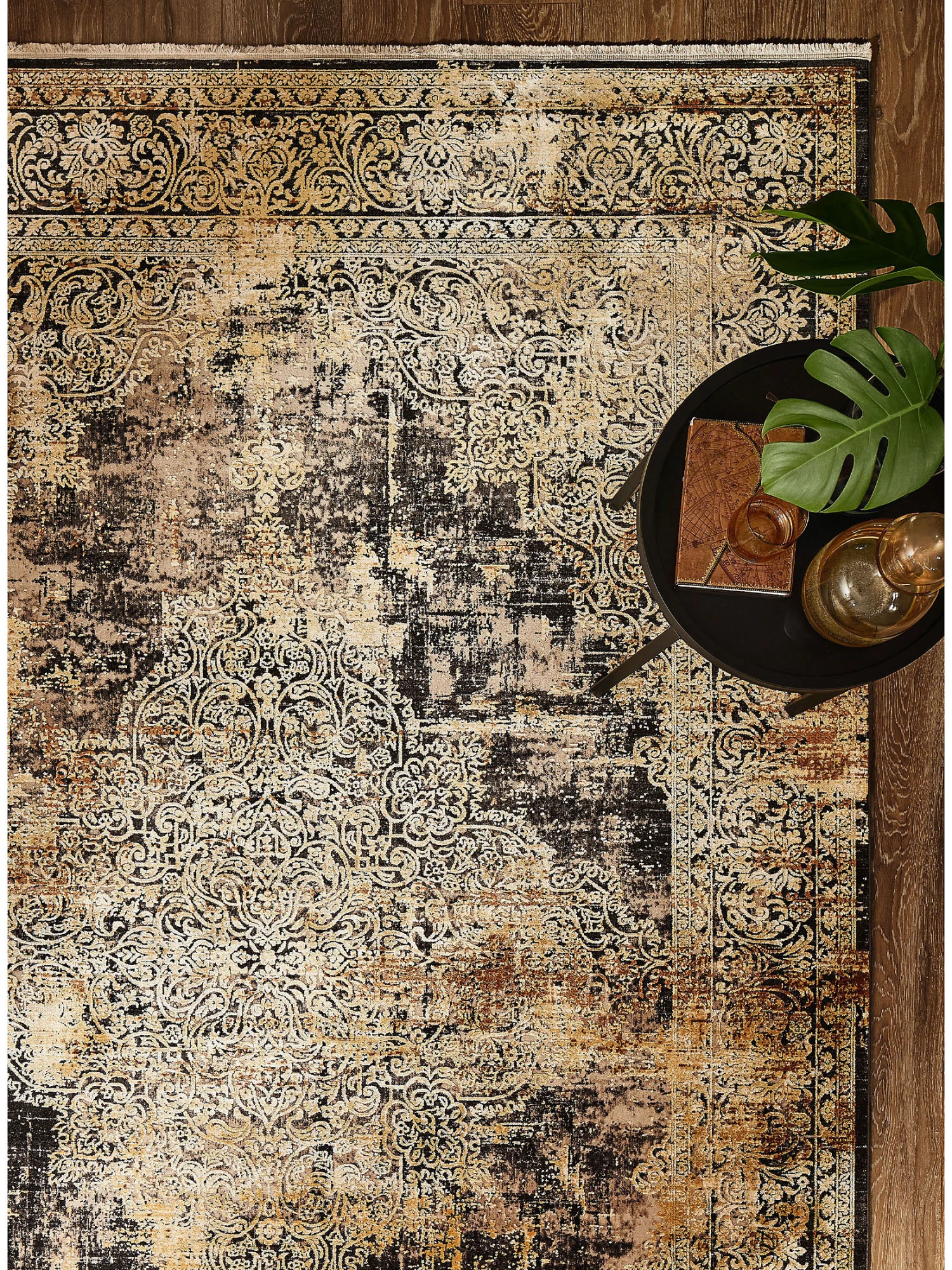 Vintage-Teppich, Milanobeige 3 Vintage-Teppich, Milanobeige