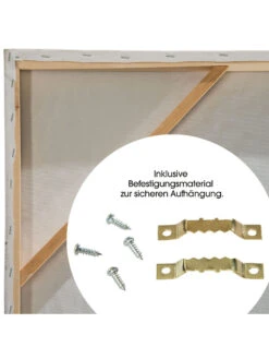 Leinwand-handgemalt, Grau -Heimtextildekoration AltesHolzboot Leinwandbild Grau 100x100 ruk