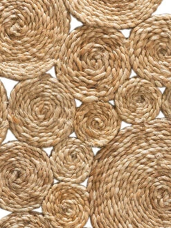 Jute-Teppich, Nature -Heimtextildekoration Antella JuteTeppich Braun Nature 90rund lup