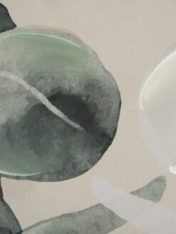 Leinwand-Druck-handbemalt, Hellgrün/Weiss -Heimtextildekoration Astala Druckgerahmt Gruen HellgruenWeiss 50x70 lup