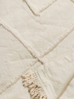 Decke, Cream -Heimtextildekoration Avellana Decke Weiss Cream 150x200 lup