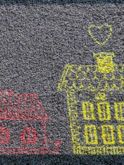 Fußmatte, Sweet Home Bunt -Heimtextildekoration Avenue Fussmatte multicolor 71 lup