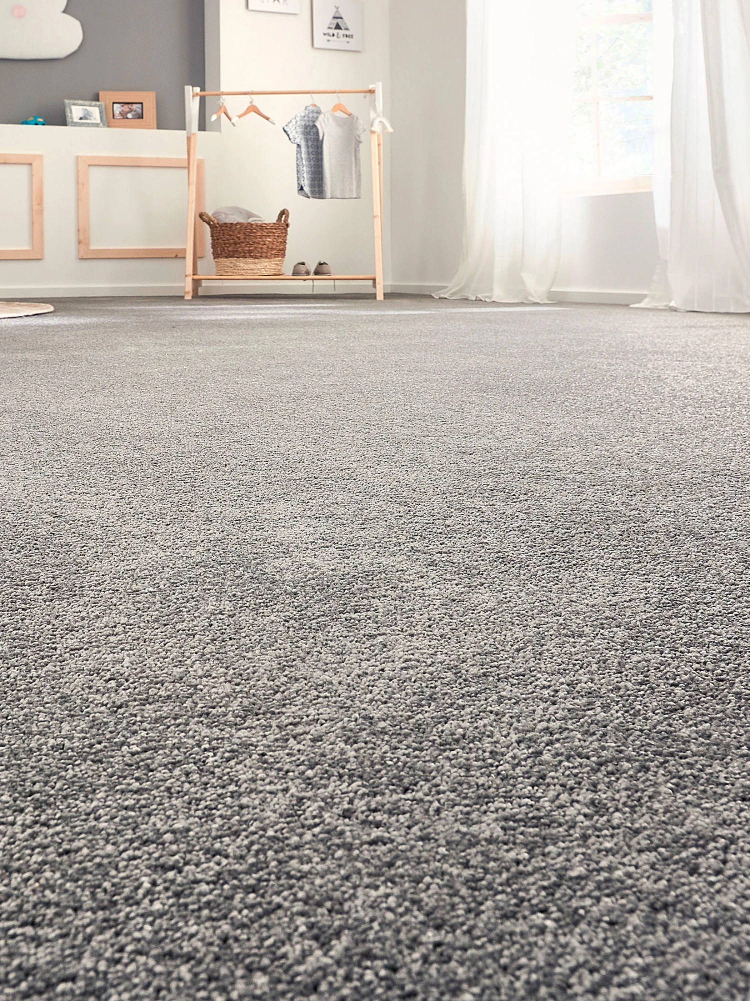 Velours-Teppichboden, Stone 176 4 Velours-Teppichboden, Stone 176 – Bild 2