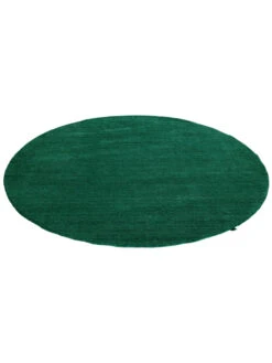 Woll-Teppich, Forest Green -Heimtextildekoration Barwala Gabbehteppich Gruen ForestGreen 200rund fper2