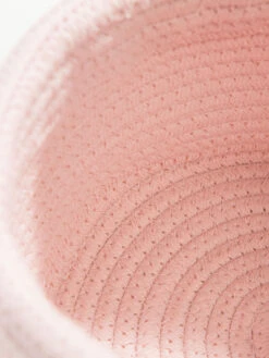 Korb, Samtpink -Heimtextildekoration BasketPinky Korb Rosa Samtpink 20x20x14 lup2