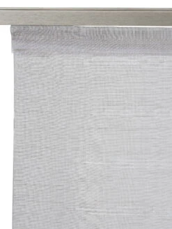 Flächenvorhang, Silber 8 Flächenvorhang, Silber -Heimtextildekoration Becca Flaechenvorhang Grau Silber 60x245 lup1