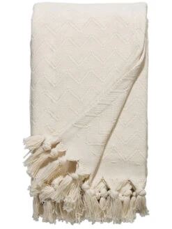 Decke, Elfenbein -Heimtextildekoration Bellania Decke creme elfenbein 150x200 pla