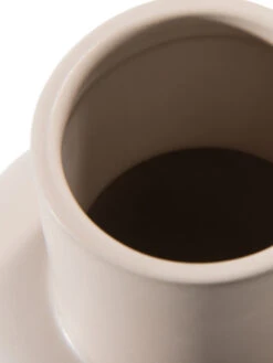 Vase, Beige -Heimtextildekoration Belly Vase Creme Beige 15x15x18 lup1