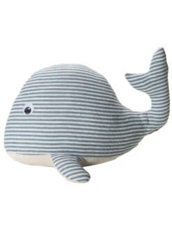 Figur, Hellblau -Heimtextildekoration BigWale Tuerstopper Blau Hellblau 16x26x16 per2