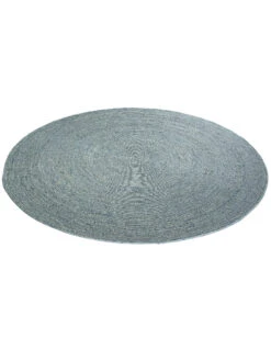 Woll-Teppich, Aqua -Heimtextildekoration Bjoerna HandwebTeppich Blau Aqua 200rund fper
