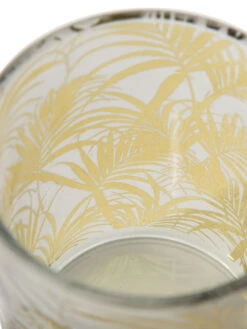 Teelichthalter, Hellbeige 8 Teelichthalter, Hellbeige -Heimtextildekoration Blattschliff Teelichthalter Gold Hellbeige 10x10x122C5 lup1