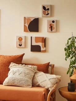 Druck, Schwarz/Braun