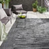 Outdoor-Teppich, Dunkelgrau -Heimtextildekoration Borgsum OutdoorTeppich Dunkelgrau Anthrazit 160x230 mil