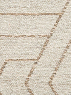 Moderner Teppich, Ivory -Heimtextildekoration Brampton FlachgewebeTeppich Beige Ivory 160x230 lup