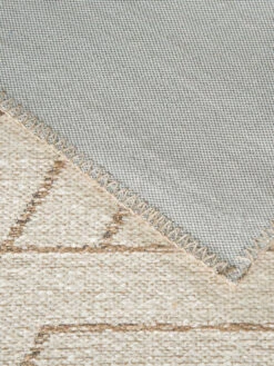 Moderner Teppich, Ivory -Heimtextildekoration Brampton FlachgewebeTeppich Beige Ivory 160x230 wel