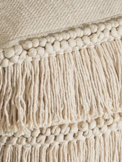 Pouf, Offwhite -Heimtextildekoration Calanda Pouf creme Offwhite 40x40 lup