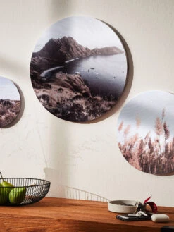 Leinwand Druck, Dunkelbeige