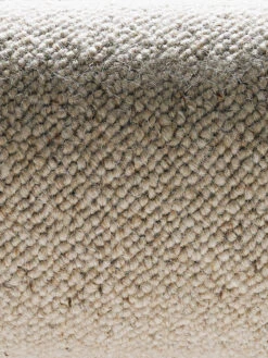 Woll-Teppichboden, Sand 92 -Heimtextildekoration Casablanca Schurwollteppichboden dunkelbeige Halbrolle203