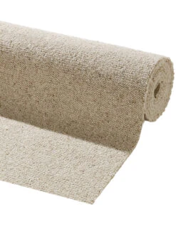 Woll-Teppichboden, Sand 92 -Heimtextildekoration Casablanca Schurwollteppichboden dunkelbeige rol203