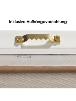 Leinwand-Druck-gerahmt, Weiss/Grün -Heimtextildekoration ChooseJoy Druckgerahmt Gruen WeissGruen 32x32 ruk2