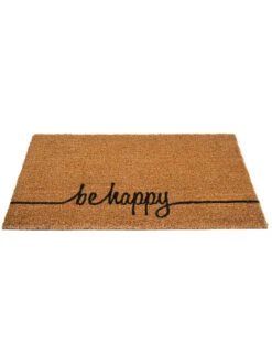 Fußmatte, Be Happy -Heimtextildekoration Cochin Fussmatte Braun BeHappy 45x75 per