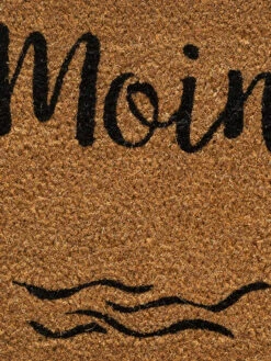 Fußmatte, Moin -Heimtextildekoration Cochin Fussmatte Braun Moin 45x75 lup