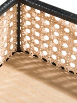 Tisch, Schwarz/Beige 9 Tisch, Schwarz/Beige -Heimtextildekoration CoffeeTable Tisch Schwarz SchwarzBeige 30x60x50 lup1