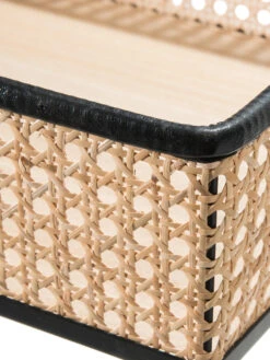 Tisch, Schwarz/Beige 10 Tisch, Schwarz/Beige -Heimtextildekoration CoffeeTable Tisch Schwarz SchwarzBeige 30x60x50 lup2