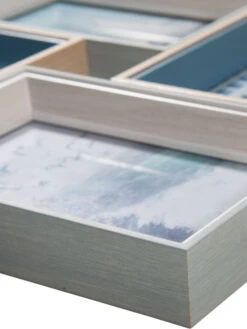 Bilderrahmen, Grau/Blau -Heimtextildekoration CollageSea Bilderrahmen Blau GrauBlau 10x15 lup3