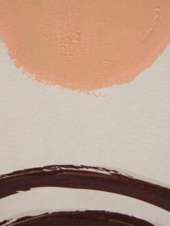 Leinwand-Druck-handbemalt, Beige -Heimtextildekoration Corneri Druckgerahmt Mehrfarbig Beige 50x70 lup