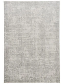 Vintage-Teppich, Mattsilber 13 Vintage-Teppich, Mattsilber -Heimtextildekoration Cornhill DesignerTeppich hellgrau Mattsilber 160x230 pla