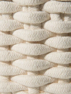 Korb, Hellbeige -Heimtextildekoration Cotiri Korb Creme Hellbeige 20x20x14 lup3