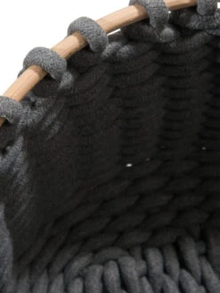 Korb, Anthrazit 8 Korb, Anthrazit -Heimtextildekoration Cotiri Korb Dunkelgrau Anthrazit 35x35x20 lup2