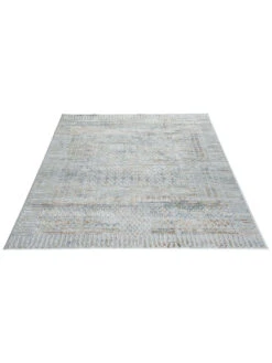 Vintage-Teppich, Silber -Heimtextildekoration Cullen Vintageteppich Grau Silber 160x230 fper