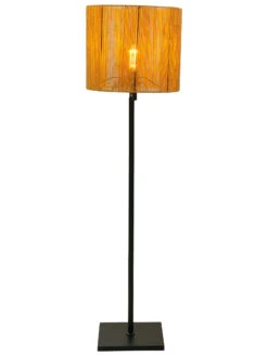 Standleuchte, Dunkelbeige 10 Standleuchte, Dunkelbeige -Heimtextildekoration Daito Standleuchte Beige Dunkelbeige 40x40x160 per