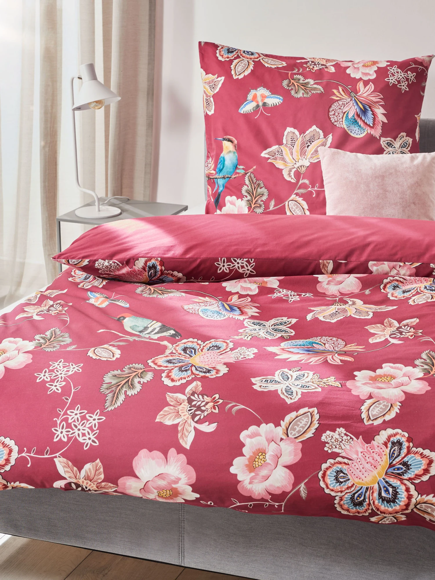 Renforcé-Bettwäsche, Beere 3 Renforcé-Bettwäsche, Beere