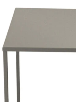 Tisch, Hellgrau -Heimtextildekoration DarkTable Tisch Hellgrau 35x35 lup