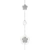Girlande, Silber 1 Girlande, Silber -Heimtextildekoration Dreamers Girlande Silber Blume 88 per