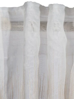 Vorhang Mit Gardinenband, Beige -Heimtextildekoration Ella Gardine verdeckteSchlaufe creme beige 140x245 lup1