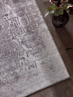 Vintage-Teppich, Marmor 11 Vintage-Teppich, Marmor -Heimtextildekoration Escape VintageTeppich Hellgrau Marmor 160x230 mil2