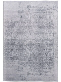 Vintage-Teppich, Marmor 12 Vintage-Teppich, Marmor -Heimtextildekoration Escape VintageTeppich Hellgrau Marmor 160x230 pla