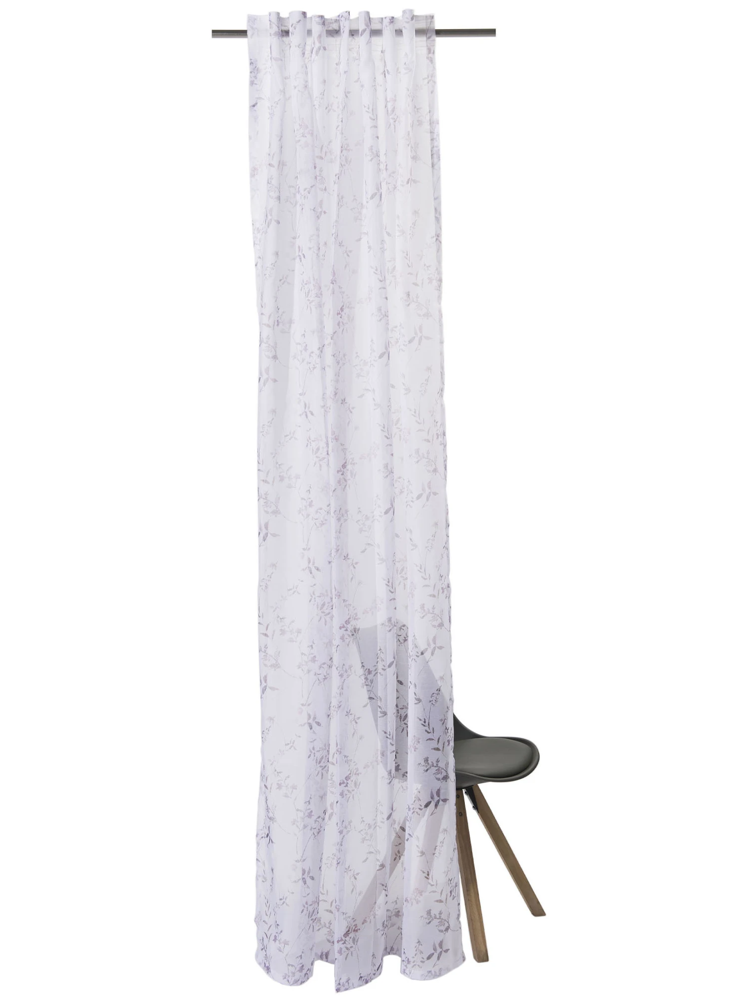 Vorhang Mit Gardinenband, Rose 5 Vorhang Mit Gardinenband, Rose – Bild 3