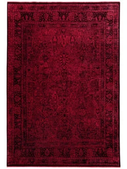 Vintage-Teppich, Crimson 7 Vintage-Teppich, Crimson -Heimtextildekoration Excelsior VintageTeppich Rot Crimson 200x290 pla2