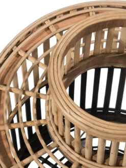 Laterne, Beige/Schwarz 8 Laterne, Beige/Schwarz -Heimtextildekoration Fargosa Laterne Beige BeigeSchwarz 31x31x39 lup1